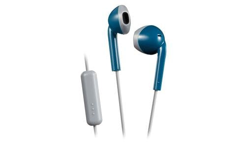 Auriculares Jvc Ha-F19m-Ah Con Micrófono Jack 3.5 Azules