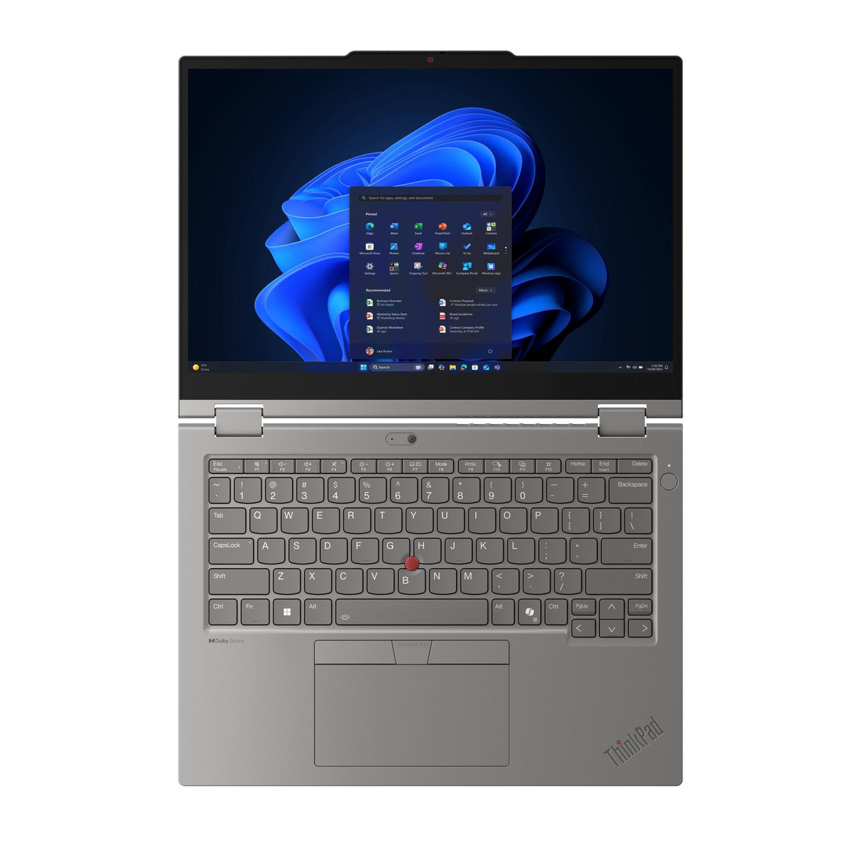 Lenovo Thinkpad L13 2 En 1 Amd G6 (21rd000age), Portátil Gris, Amd Ryzen 5 Pro 215, Amd Radeon 740m, 16 Gb Lpddr5x, 512 Gb (512 Gb Ssd), Windows 11 Pro 21rd000age