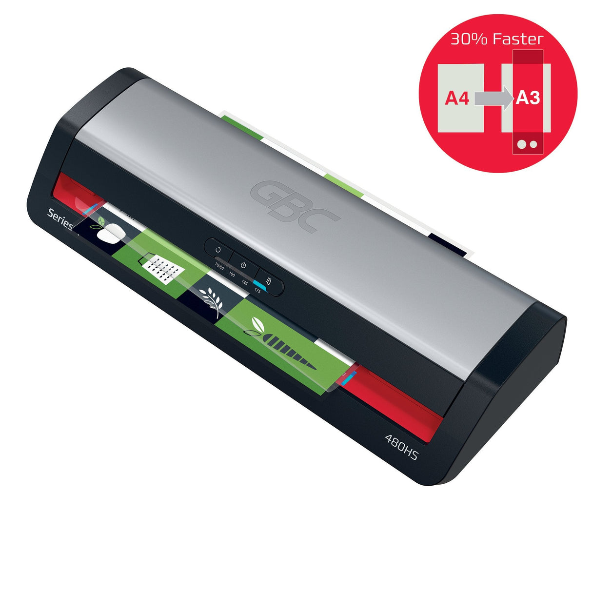 Gbc Plastificadora Office 480hs Din A3 Negro