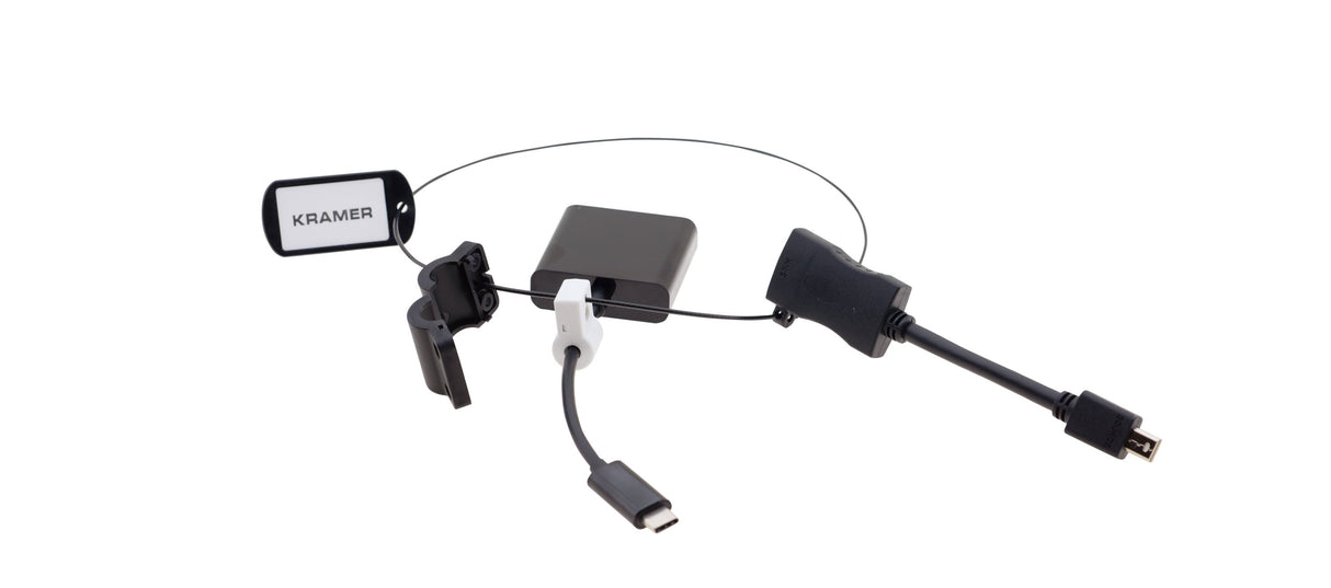 EAN 7291063088132 - Kramer Electronics AD-RING-8 Adaptador gráfico USB Negro imagen 1