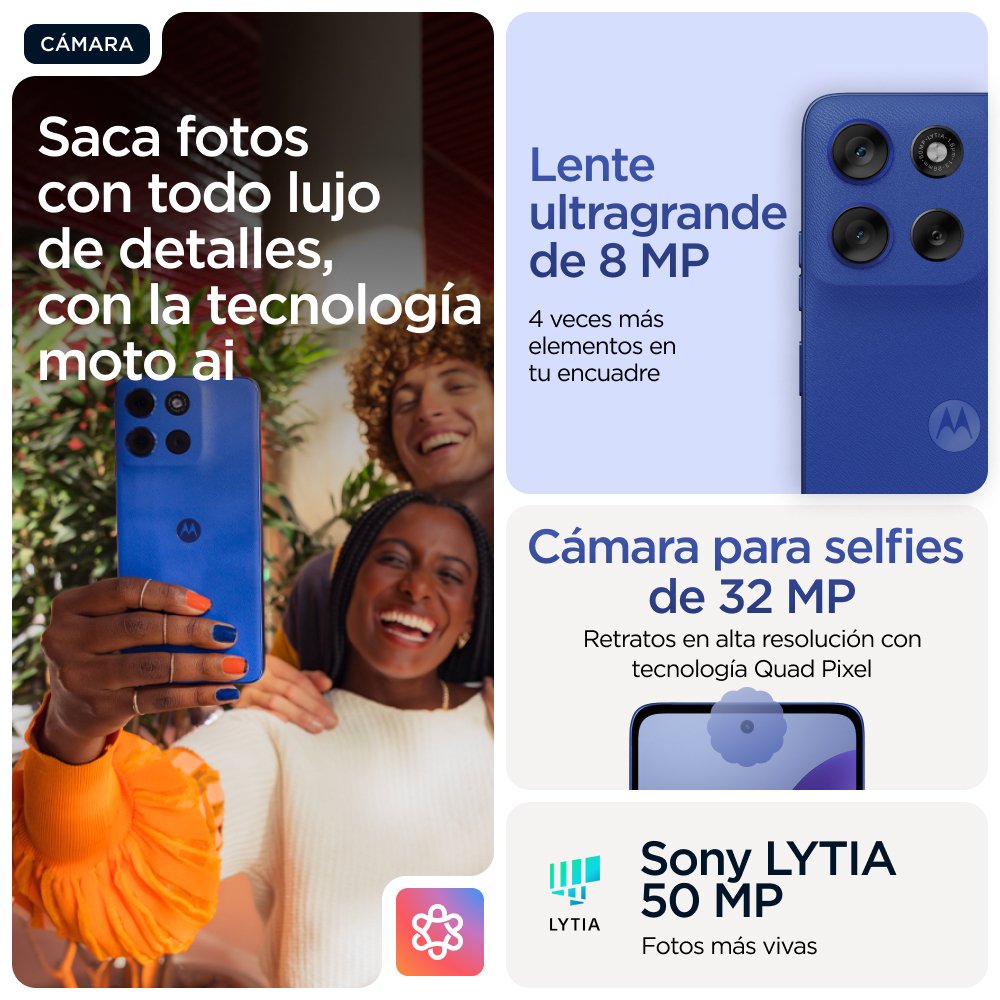 EAN 8033779080593 - Motorola moto g56 5G 17,1 cm (6.72") Ranura híbrida Dual SIM Android 15 USB Tipo C 8 GB 256 GB 5200 mAh A imagen 14