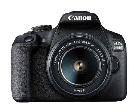 EAN 4549292111859 - Canon EOS 2000D BK 18-55 IS II EU26 Juego de cámara SLR 24,1 MP CMOS 6000 x 4000 Pixeles Negro imagen 1