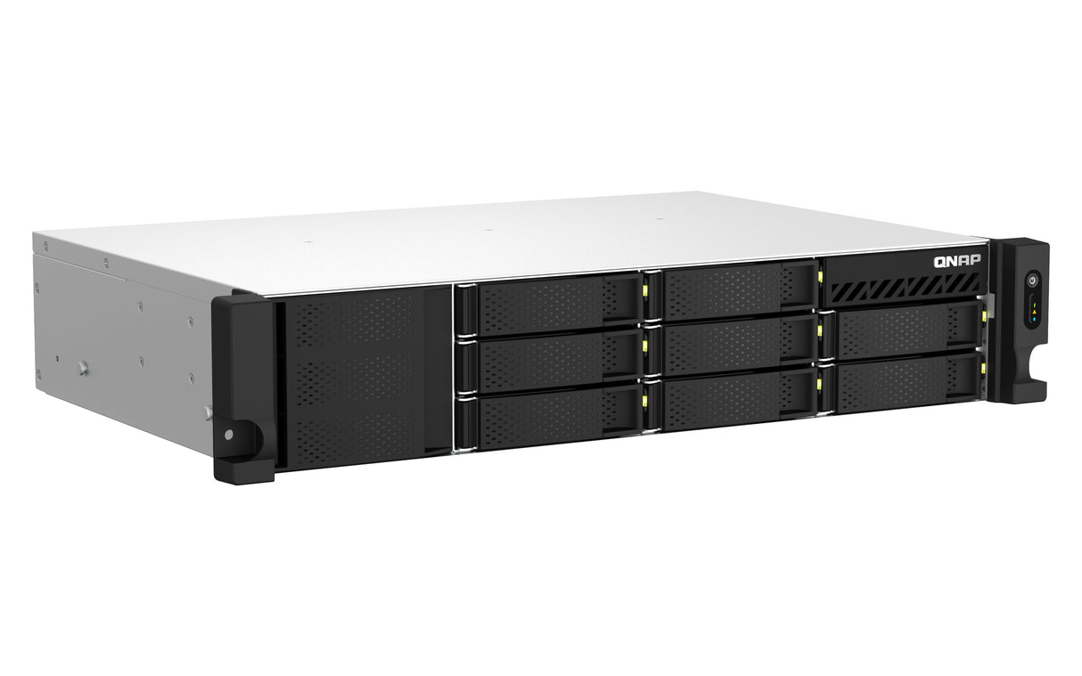 EAN 4711103081075 - QNAP TS-873AEU-4G servidor de almacenamiento NAS Bastidor (2U) Ryzen Embedded V1500B 4 GB DDR4 0 TB QuTS imagen 2