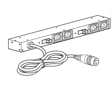 Apc Ap6032a Unidad De Distribución De Energía (Pdu) 4 Salidas Ac 0u/1u Negro