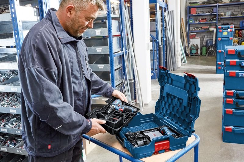 EAN 3165140953559 - Bosch 1.600.A01.6NB caja para equipo Portaaccesorios de viaje rígido Azul imagen 3