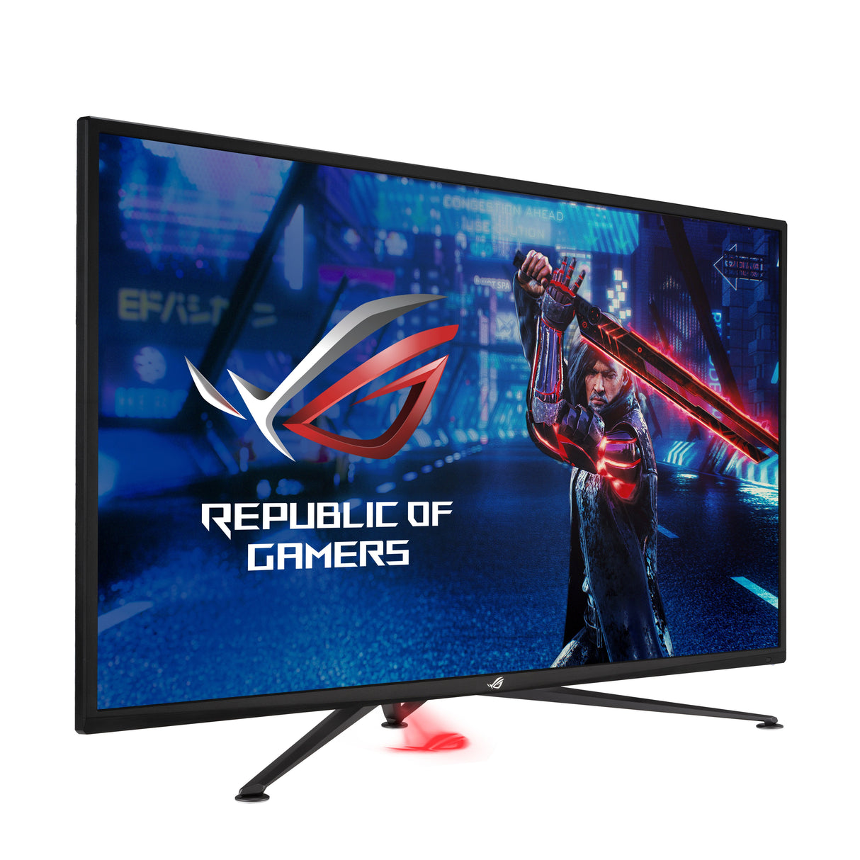 Monitor Asus 43 Xg43uq Strix Gaming 16:9,1ms,Usb 3.0, Black White, Freesync Premum Pro