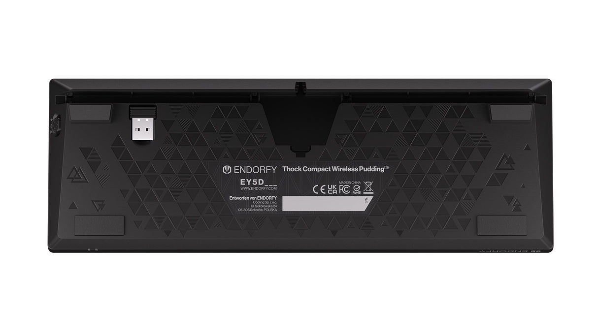 EAN 5903018666884 - ENDORFY Thock Compact teclado Juego RF inalámbrica + USB QWERTZ Alemán Negro imagen 13