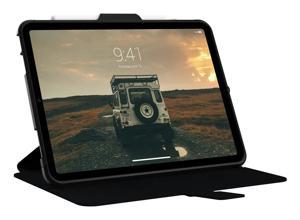 Uag Scout W/ Folio Series Rugged Case For Apple Ipad 10.9" (10th Gen) Scout W/Folio Cover Black Funda Con Tapa Para Tableta Poliuretano Termoplástico (Tpu) Negro 10.9" Para Apple 10.9-Inch Ipad (10ª Generación)