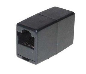 S-Conn Tc 71220-6 Cambiador De Género Para Cable Rj12 Negro