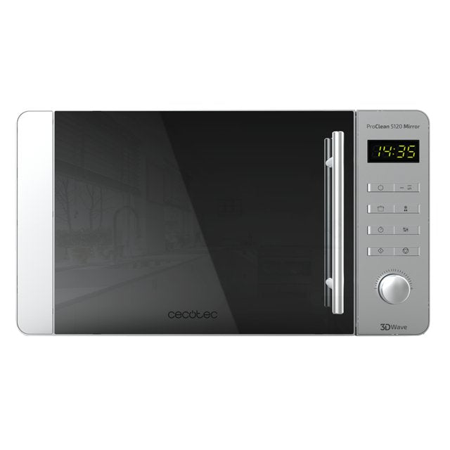 EAN 8435484015332 - Cecotec 01533 microondas Acero Microondas con grill Encimera 20 L 700 W imagen 2