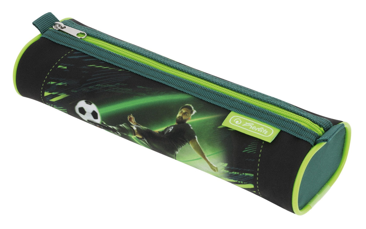 Herlitz Loop Plus Game Changer Juego De Mochila Escolar Niño Poliéster Negro, Verde