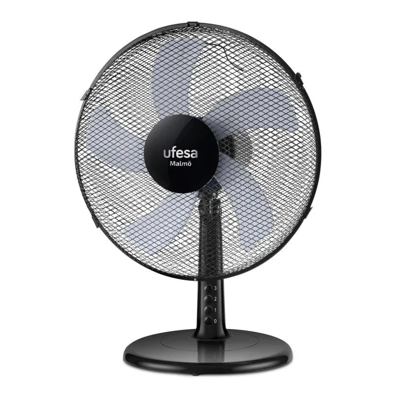 Ufesa Malmo Tabletop Fan 40cm 50w Black