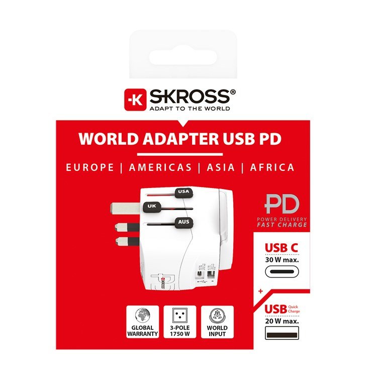 EAN 7640166327141 - Skross 61663 cargador de dispositivo móvil Blanco imagen 4