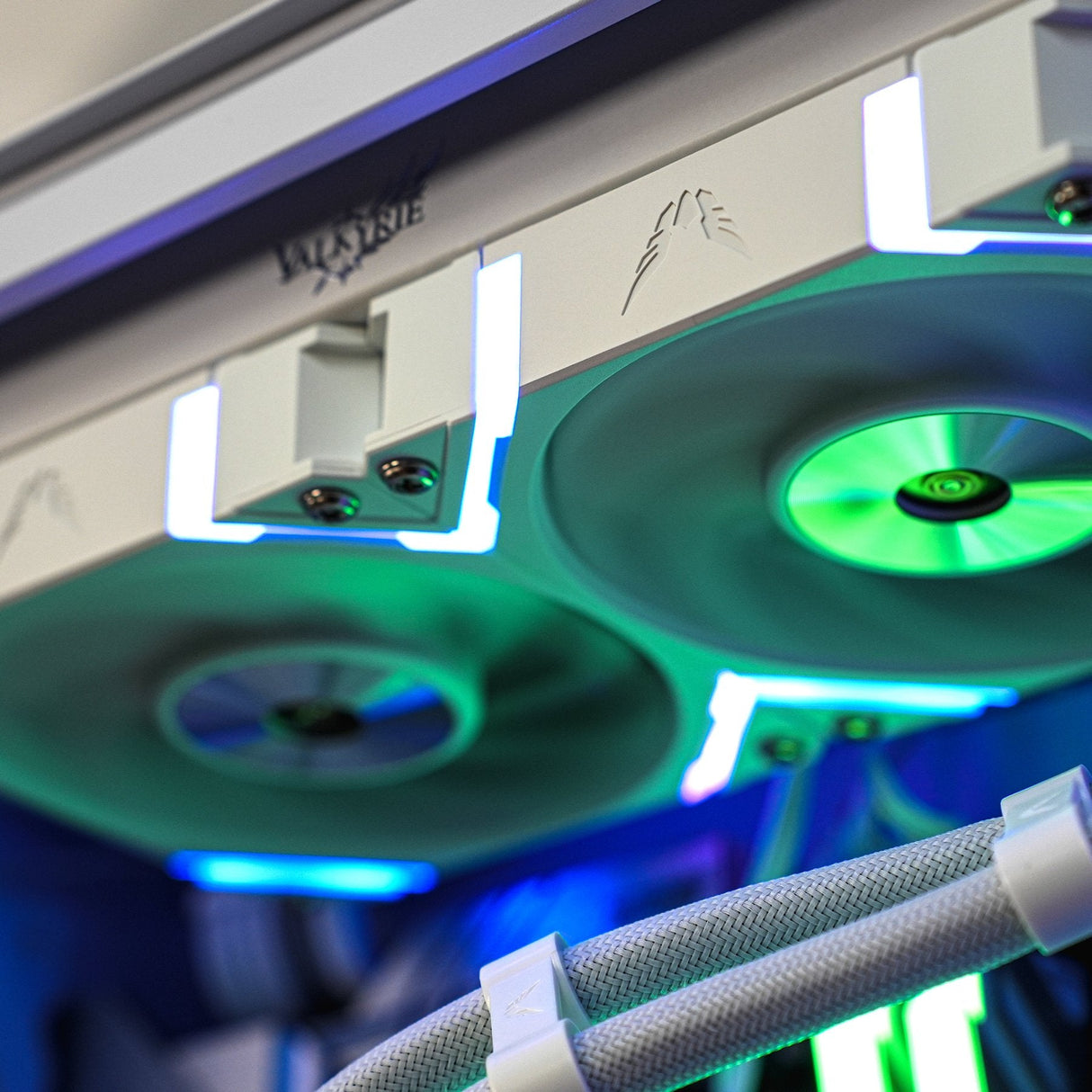 EAN 5298003820106 - Valkyrie Dragonfang 240 Procesador Sistema de refrigeración líquida todo en uno 24 cm Blanco imagen 6