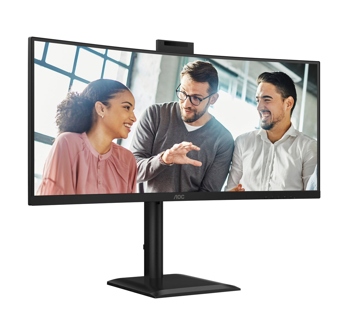 EAN 4038986112963 - AOC CU34E4CW/75 pantalla para PC 86,4 cm (34") 3440 x 1440 Pixeles Negro imagen 8