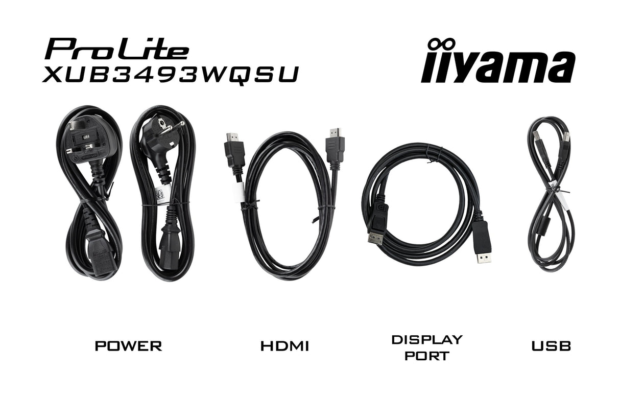 EAN 4948570125609 - iiyama ProLite XUB3493WQSU-B6 pantalla para PC 86,4 cm (34") 3440 x 1440 Pixeles UltraWide Quad HD LED Ne imagen 13