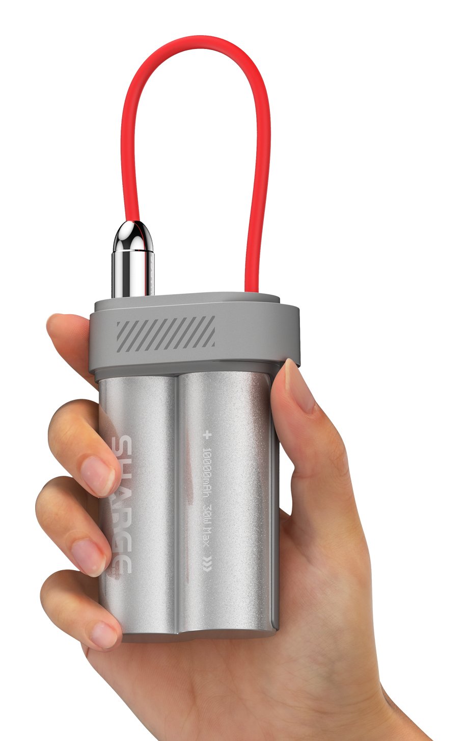 Sharge Pouch Mini 30w 10000 Mah Con Cable Usb-C Integrado - Power Bank