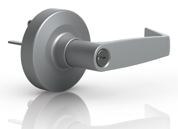 A Single-Latched Bar Installed On Emergency Exit