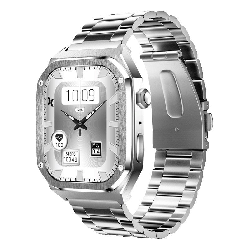 EAN 5908235977942 - MaxCom FW65 Iron S 4,95 cm (1.95") AMOLED 41 mm Digital Plata imagen 1