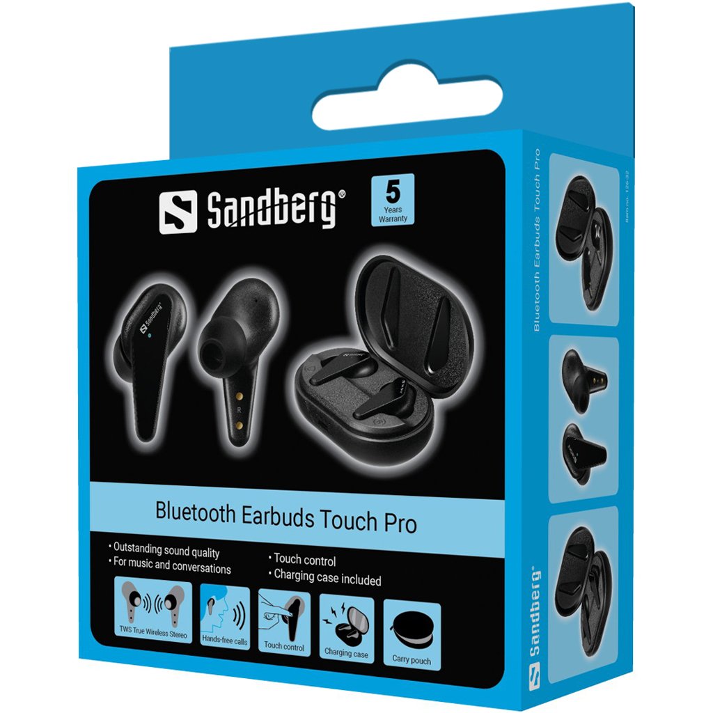 EAN 5705730126321 - Sandberg 126-32 auricular y casco Auriculares Inalámbrico Dentro de oído Llamadas/Música Bluetooth Negro imagen 5