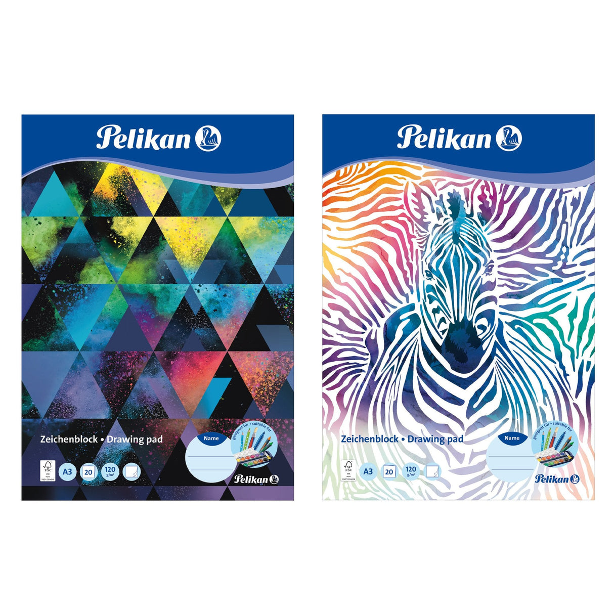 Cartulina Pelikan 236799 20 Hojas 120 G/M²