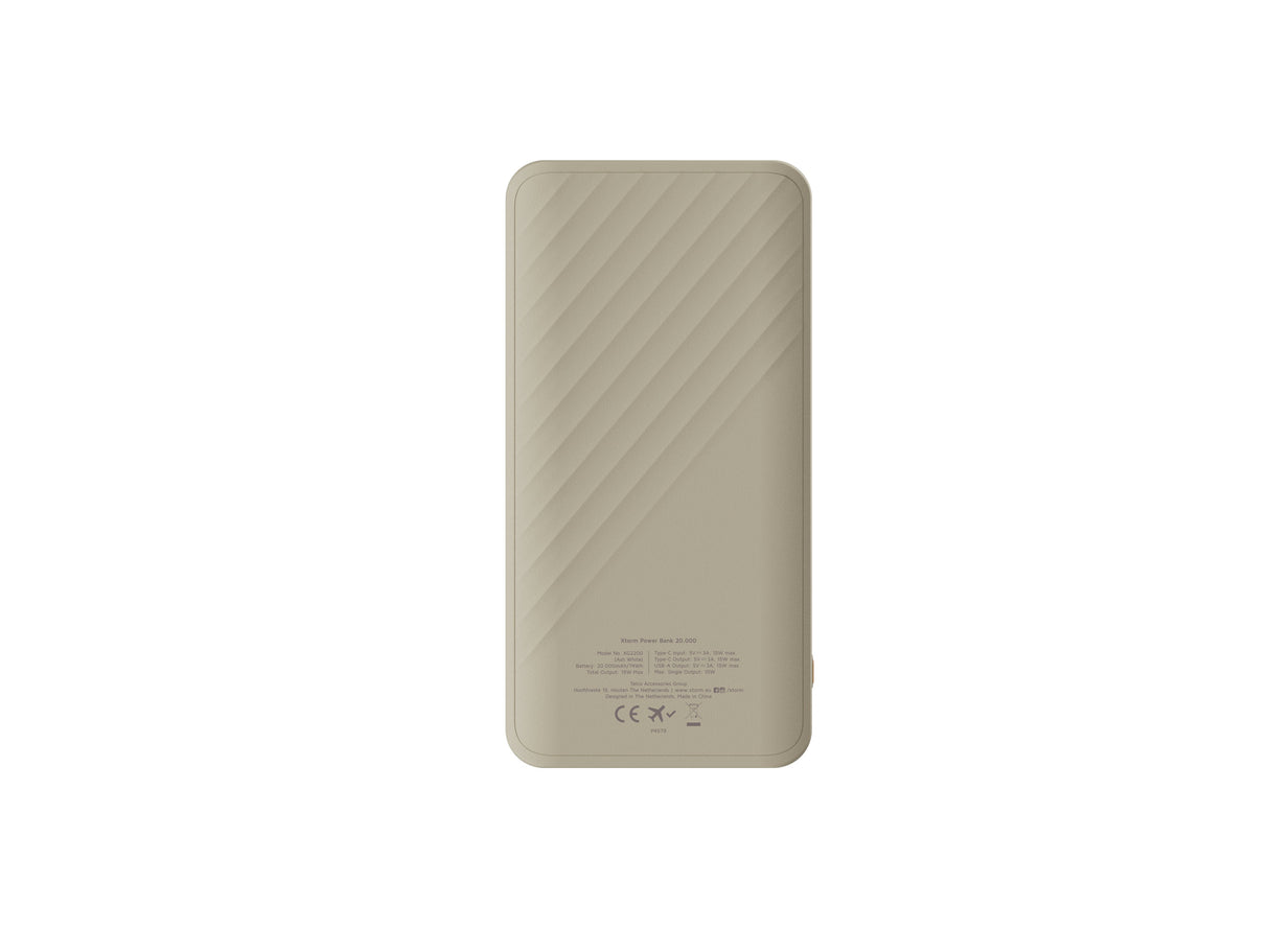 EAN 8718182278279 - Xtorm Go2 Polímero de litio 20000 mAh Beige imagen 10