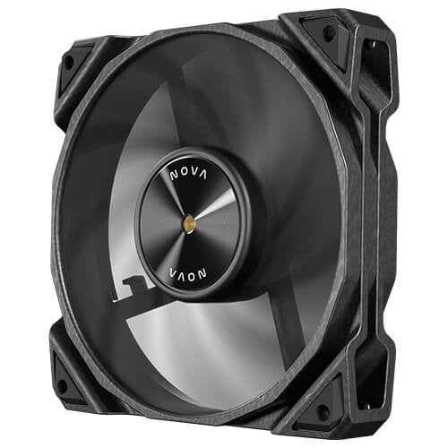 Kit 3 Ventiladores Pc Auxiliar Nova 120 Negro Antec Pack De 3/ 120 X 120 X 25 Mm/ 400 ~ 3200 Rpm