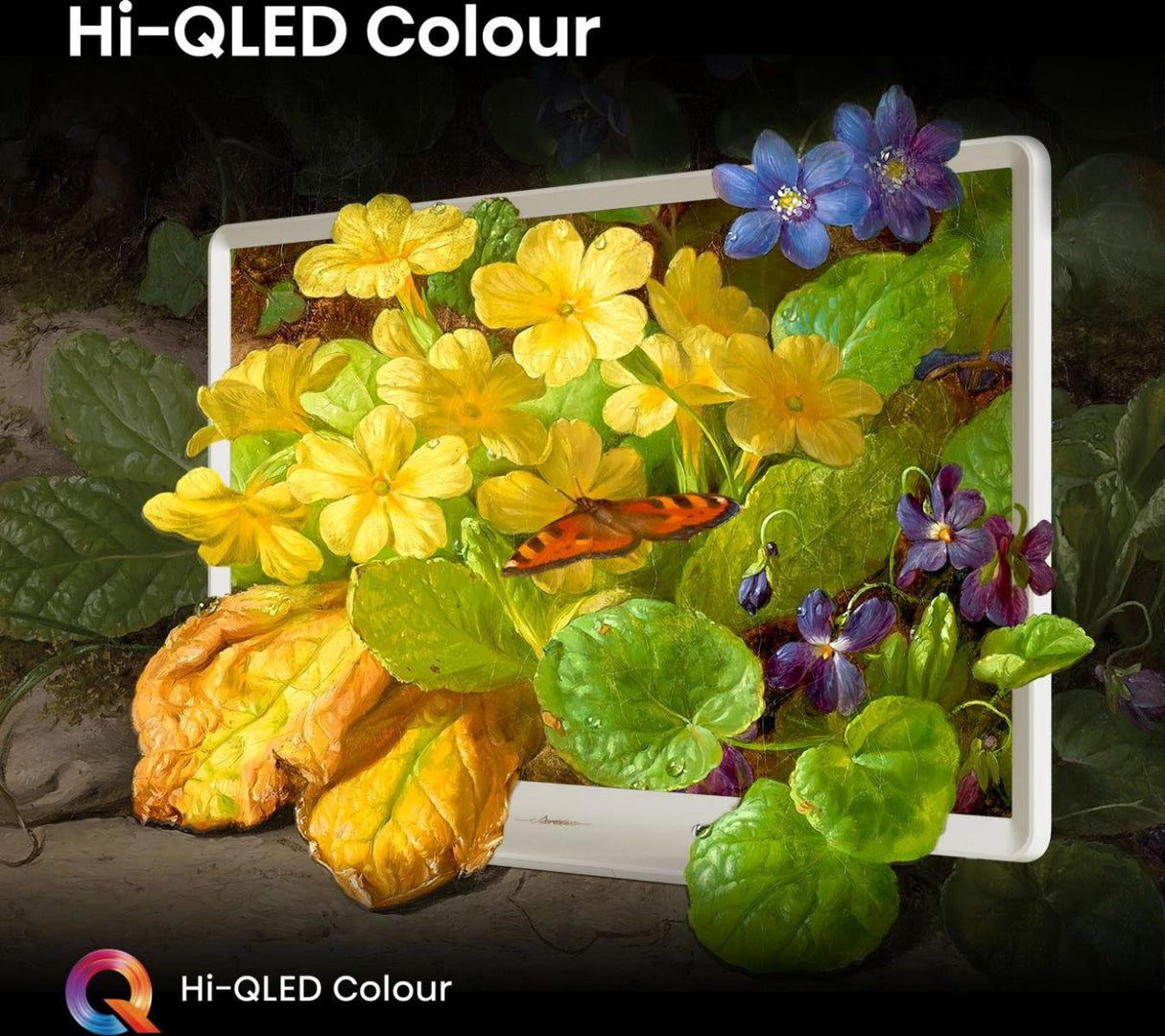 Tv Hisense 32s5q 32" Fhd Qled Lifestyle Modo Arte Dolby Atmos