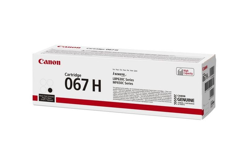 EAN 4549292187397 - Canon 067H cartucho de tóner 1 pieza(s) Original Negro imagen 3
