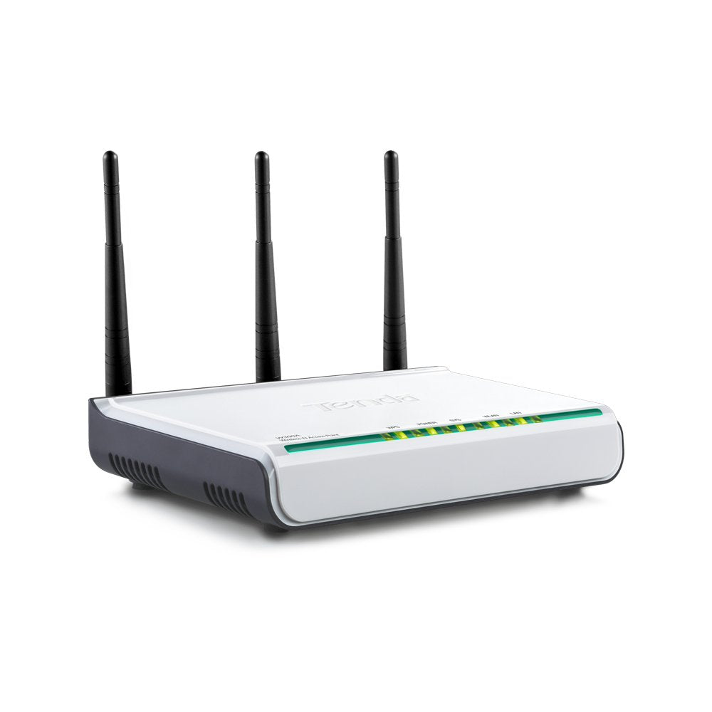Tenda W300a 300mbps Wireless Access Point, 2tx3r, With One Giga Lan Port, Poe Ready, 3 Detachable Antennas,Ieee802.11b/G/N Five