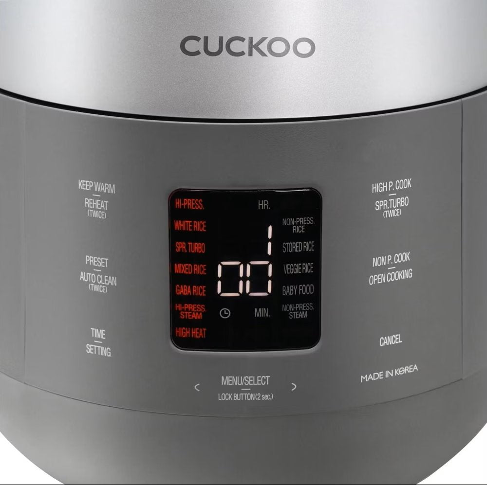 EAN 8809934062908 - Cuckoo CRP-ST1009F arrocera 1,8 L 1150 W Gris imagen 4