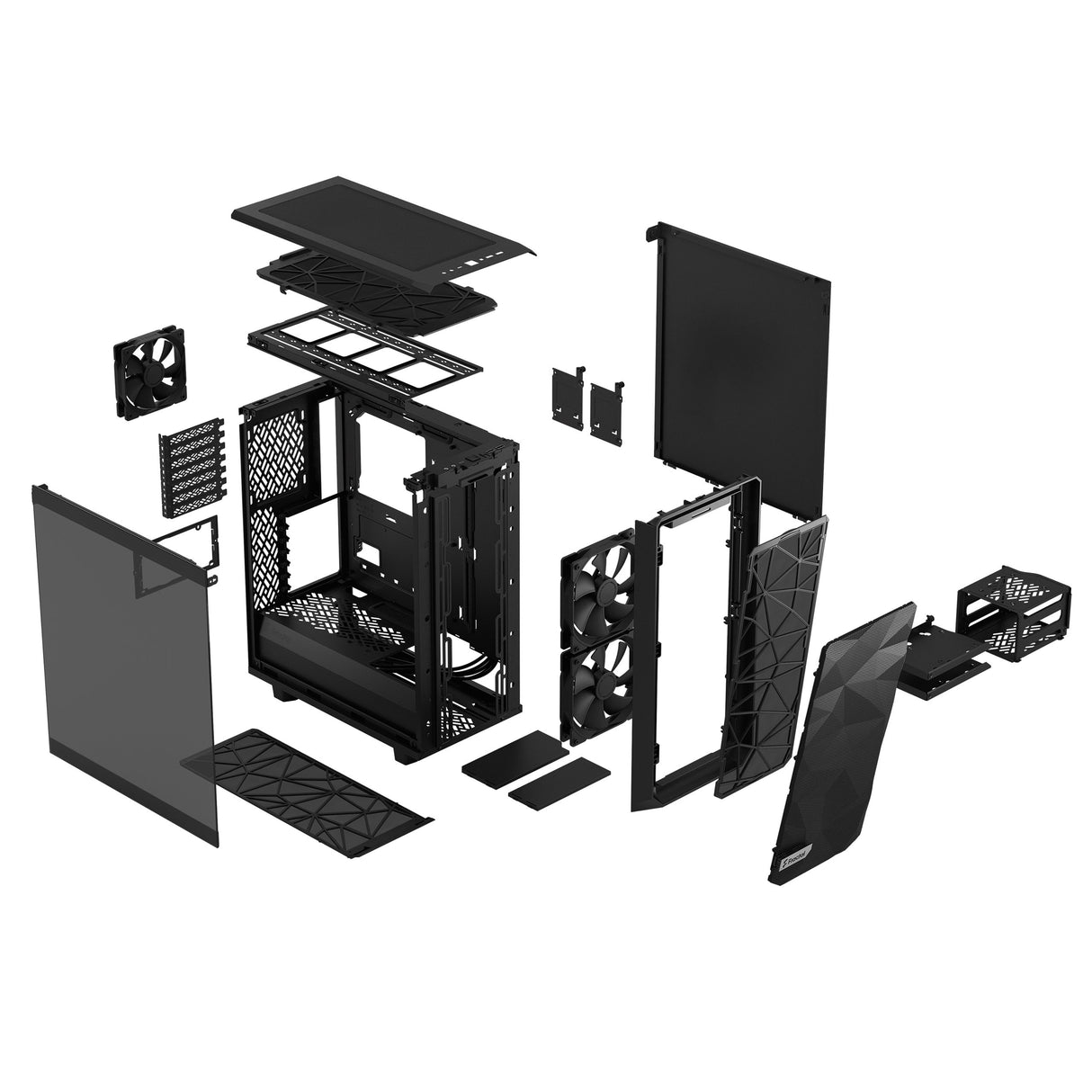 EAN 7340172702344 - Fractal Design Meshify 2 Compact Torre Negro imagen 18