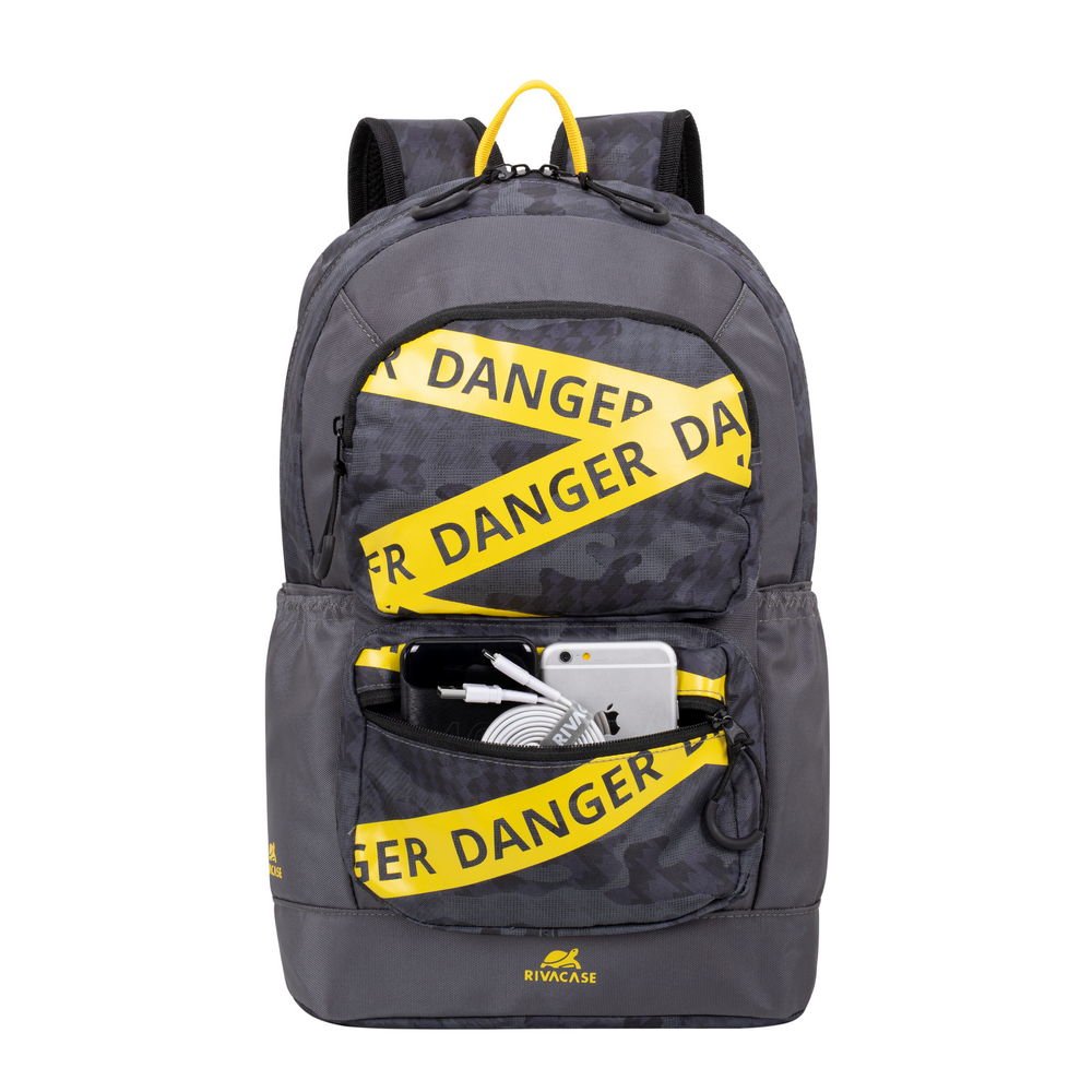 EAN 4260709010441 - Rivacase Erebus 33,8 cm (13.3") Mochila Camuflaje, Gris imagen 16