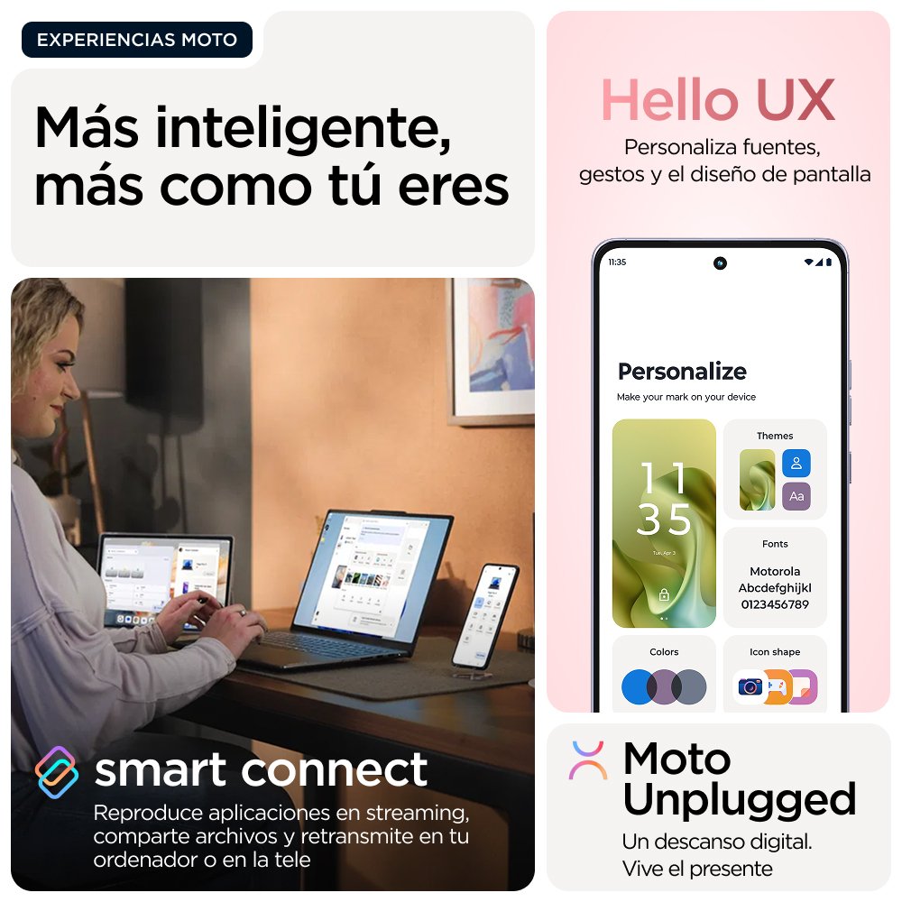 Smartphone Motorola Moto G86 5g 12/256 Gb Pantone Chrysanthemum (Rosa)