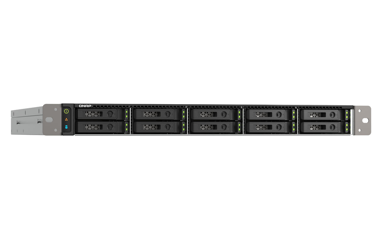 EAN 4711103082126 - QNAP TS-h1090FU NAS Bastidor (1U) EPYC 7232P 64 GB DDR4 0 TB QuTS hero Negro, Gris imagen 4