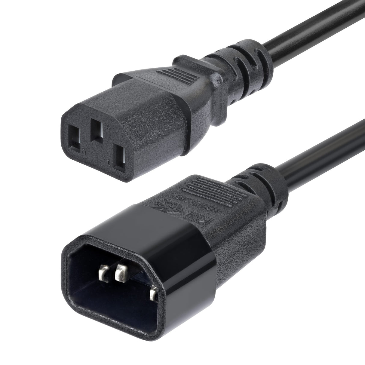 EAN 0065030920506 - StarTech.com PXTC13C141415FEU cable de transmisión Negro 4,57 m C14 acoplador C13 acoplador imagen 1