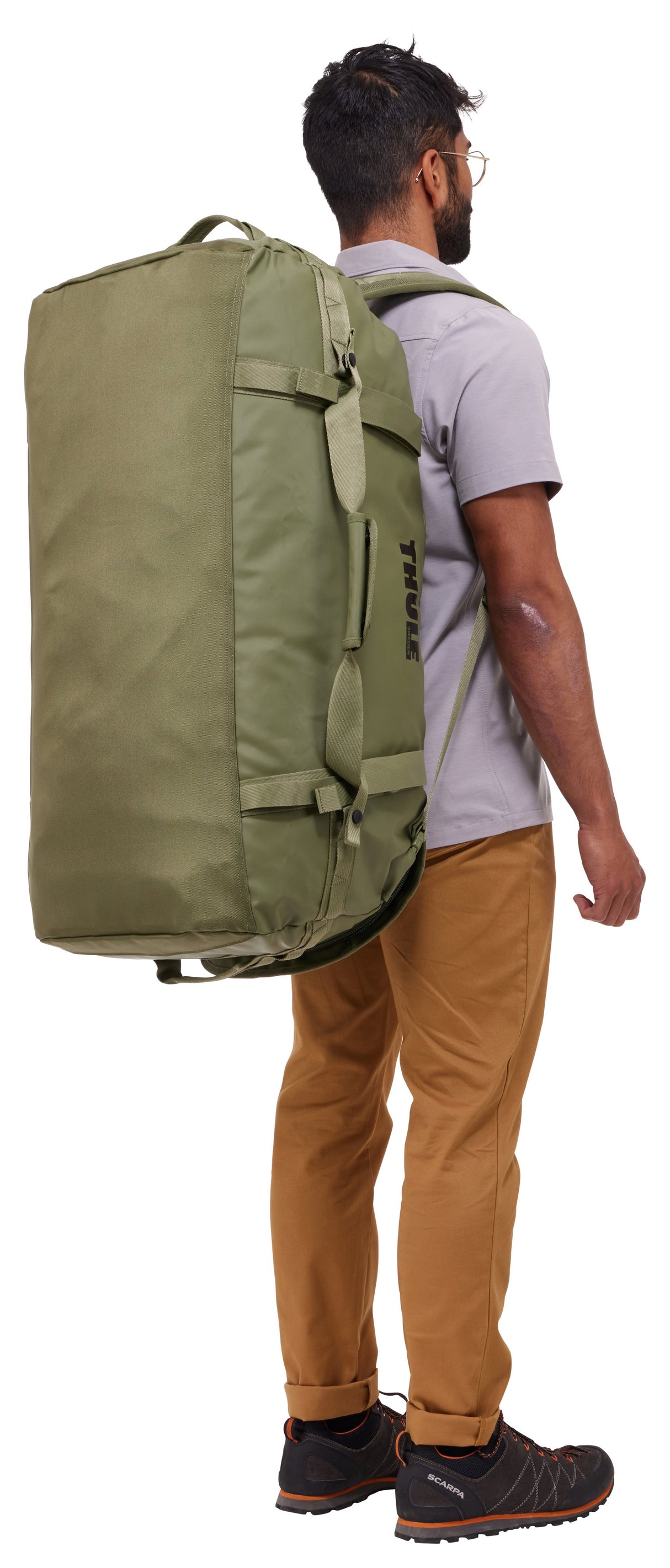 EAN 0085854255288 - Thule Chasm TDSD304 Olivine bolso de lona 90 L Poliéster Oliva imagen 6
