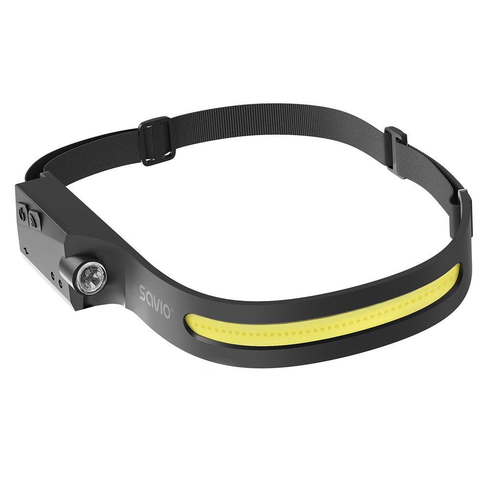 EAN 5901986048275 - Savio FL-02 linterna Negro Linterna con cinta para cabeza LED imagen 3