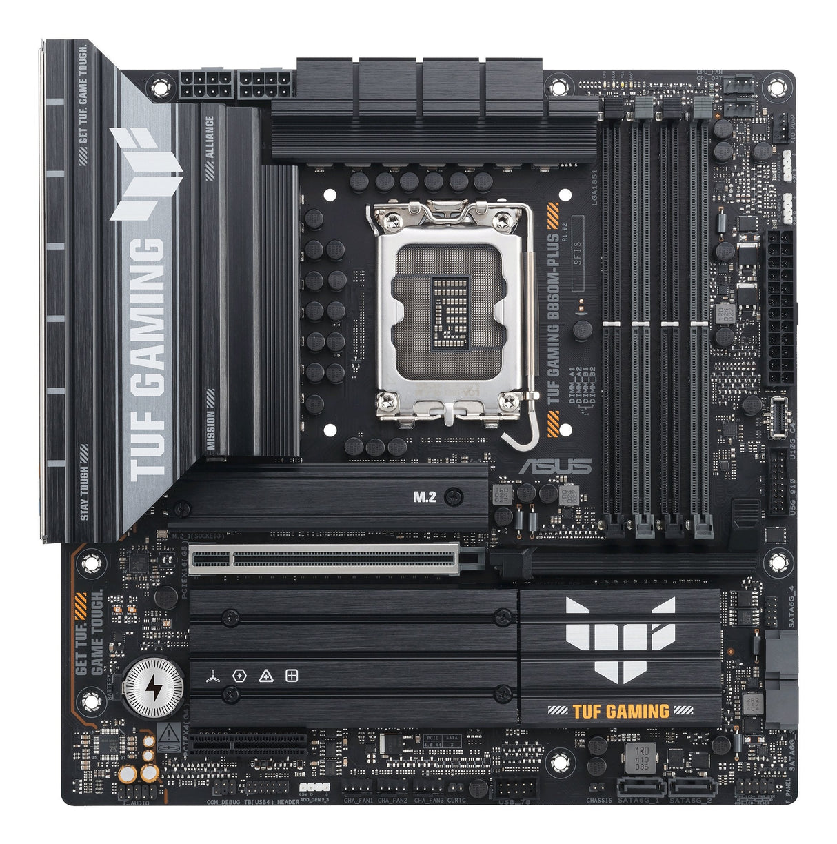 EAN 4711387785126 - ASUS TUF GAMING B860M-PLUS Intel B860 LGA 1851 (Socket V1) micro ATX imagen 1