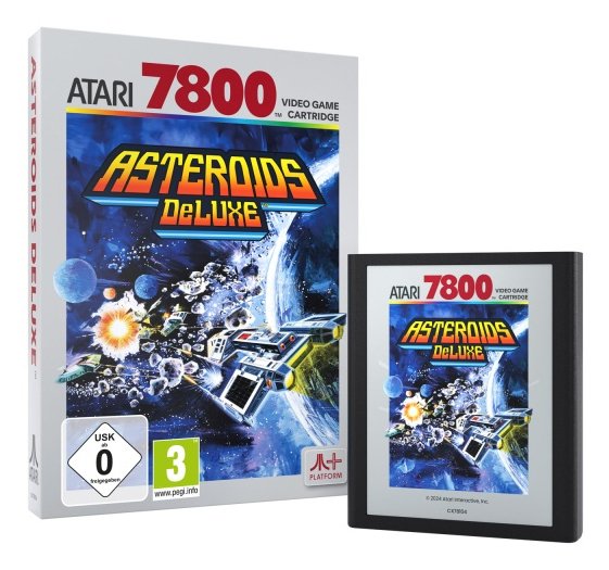 Juego Asteroids Deluxe Retro