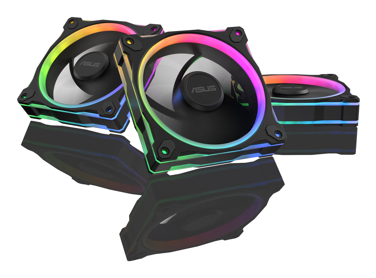 EAN 4711636046008 - ASUS Prime MR120 Fan ARGB Reverse Black 3in1 Carcasa del ordenador Ventilador 12 cm Negro 3 pieza(s) imagen 2