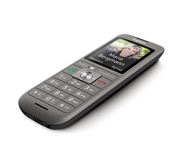 Gigaset Cl660hx Teléfono Dect/Analógico Antracita, Negro Identificador De Llamadas