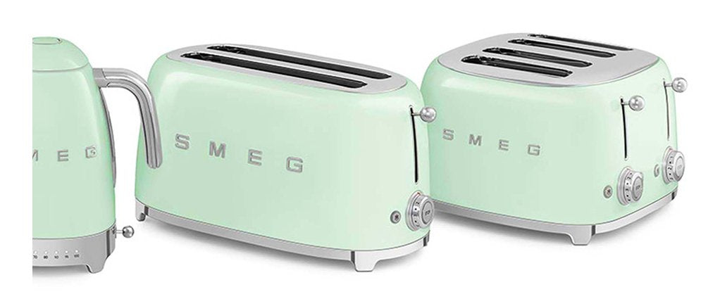 EAN 8017709190910 - Smeg TSF02PGEU tostadora 6 4 rebanada(s) 1500 W Verde imagen 5