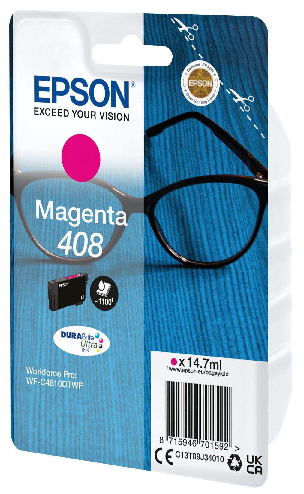 EAN 8715946701592 - Epson C13T09J34010 cartucho de tinta 1 pieza(s) Original Rendimiento estándar imagen 2