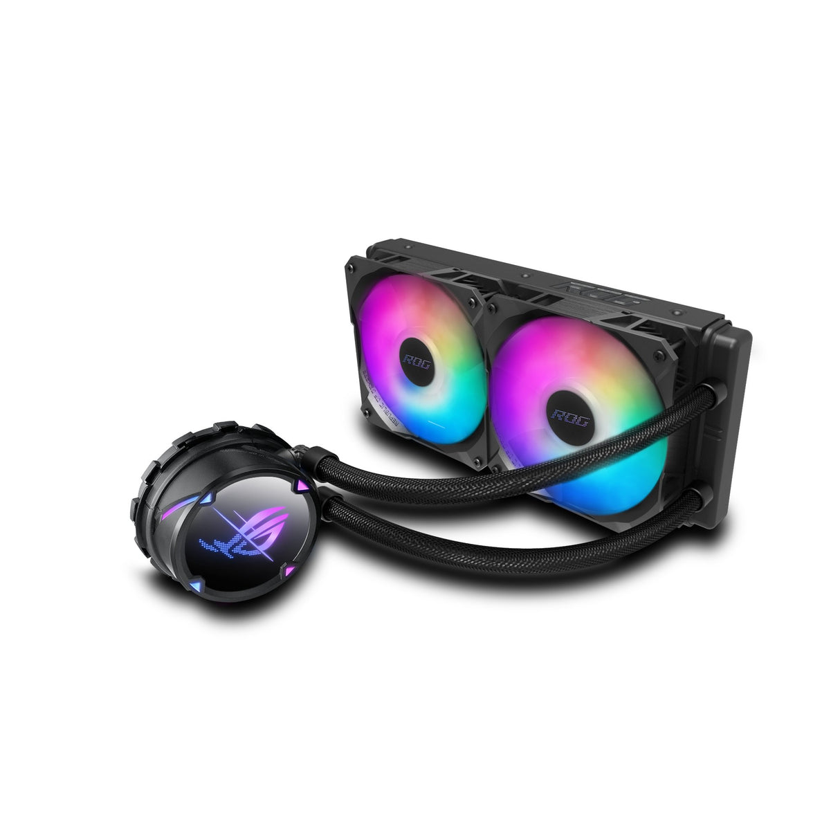 EAN 4711081145905 - ASUS ROG STRIX LC II 240 ARGB Procesador Sistema de refrigeración líquida todo en uno 12 cm Negro, Blanco imagen 1