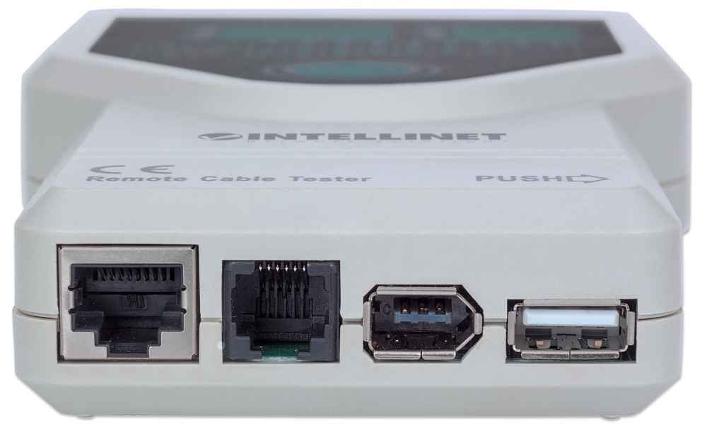 EAN 0766623780094 - Intellinet 780094 comprobador de cables de red Comprobador de cables UTP/STP Gris imagen 4