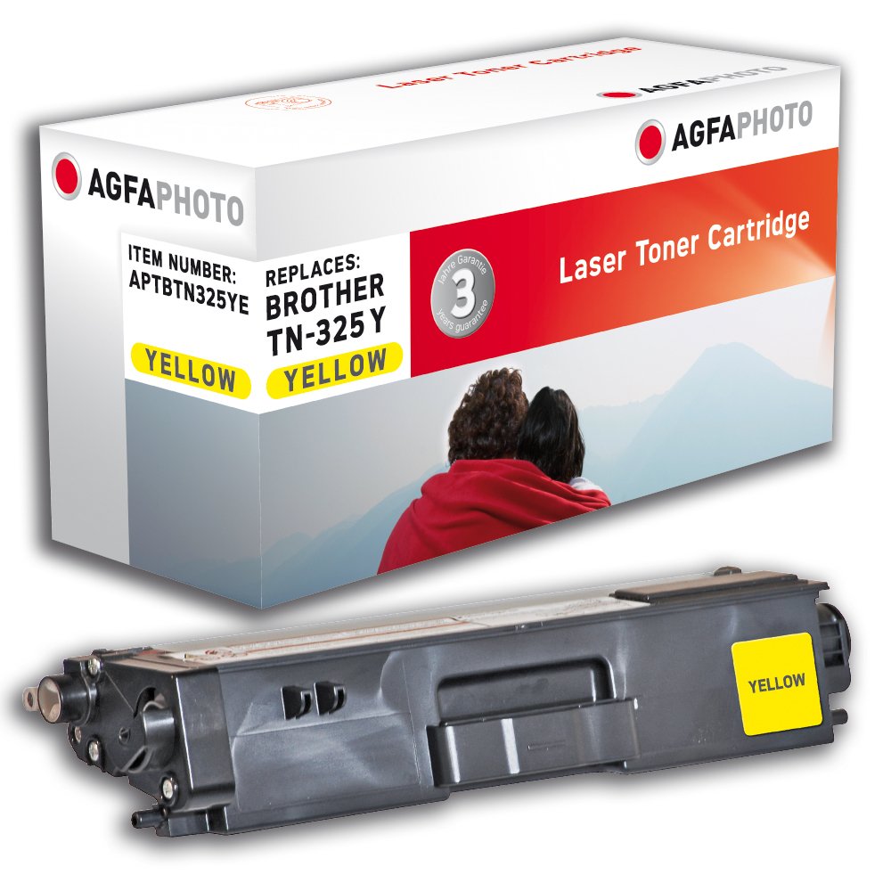 Tóner Agfaphoto Compatible Para Brother Brother Tn-325y Amarillo