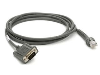 EAN 5706998911209 - Zebra CBA-R08-S07ZBR cable de serie Gris 2,1336 m RS232 DB9 imagen 1
