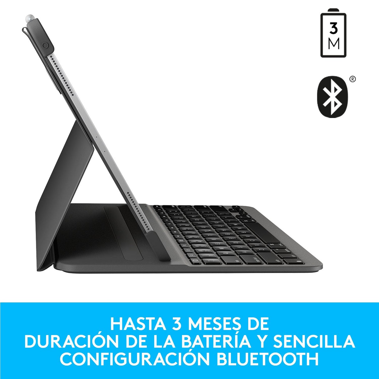 Slim Folio Pro Ipad Pro 11-Inchperp 1st 2nd Gen Graphite Esp Mediter Sp