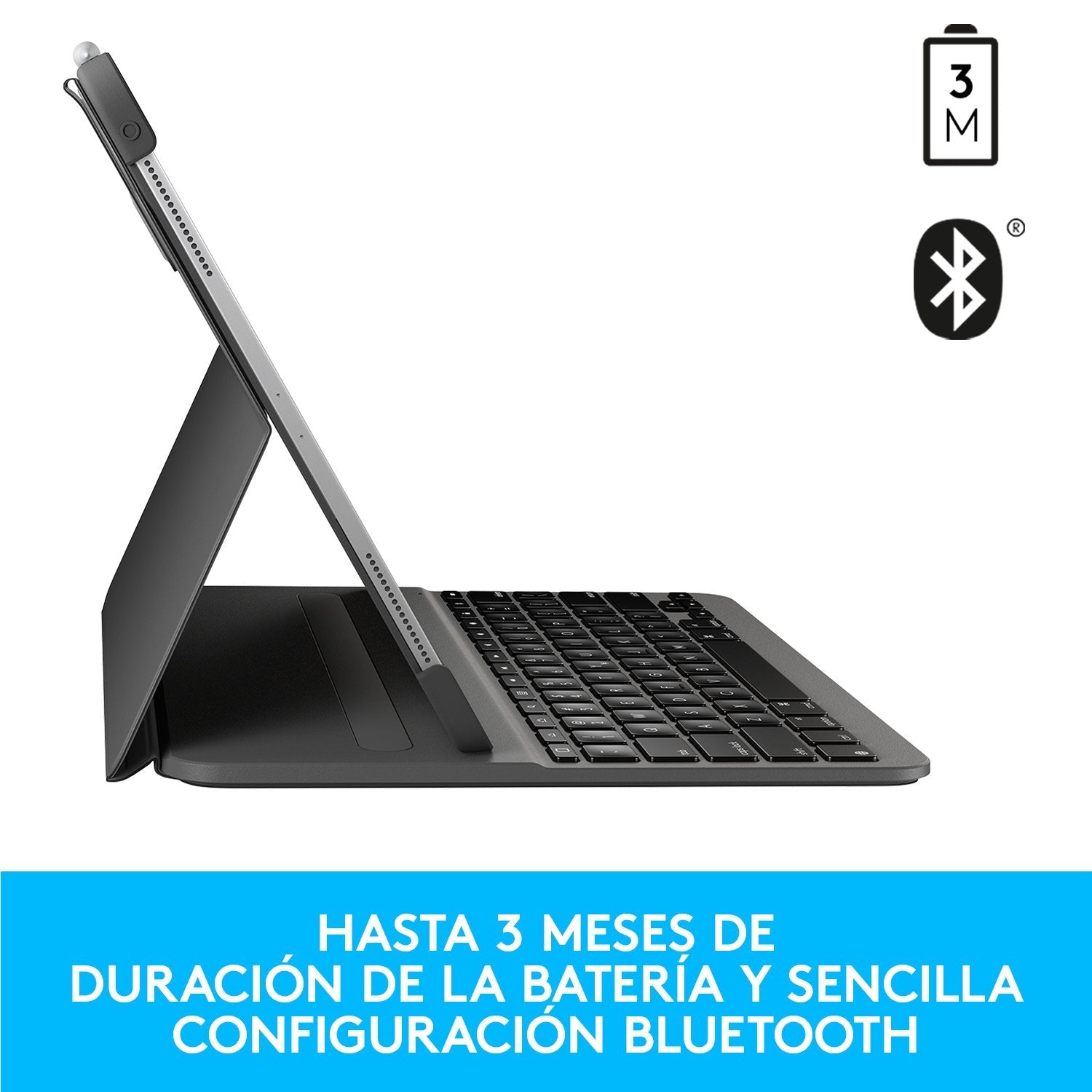 Slim Folio Pro Ipad Pro 11-Inchperp 1st 2nd Gen Graphite Esp Mediter Sp